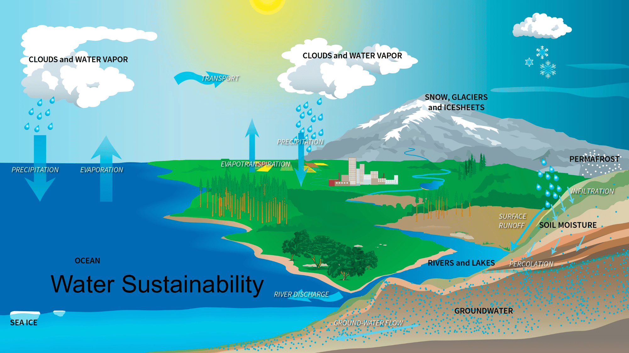 Water Sustainability Graphic